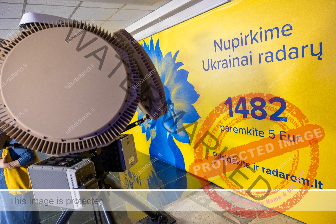 „Blue / Yellow“ rengia įvairias paramos Ukrainai akcijas. ELTA nuotrauka