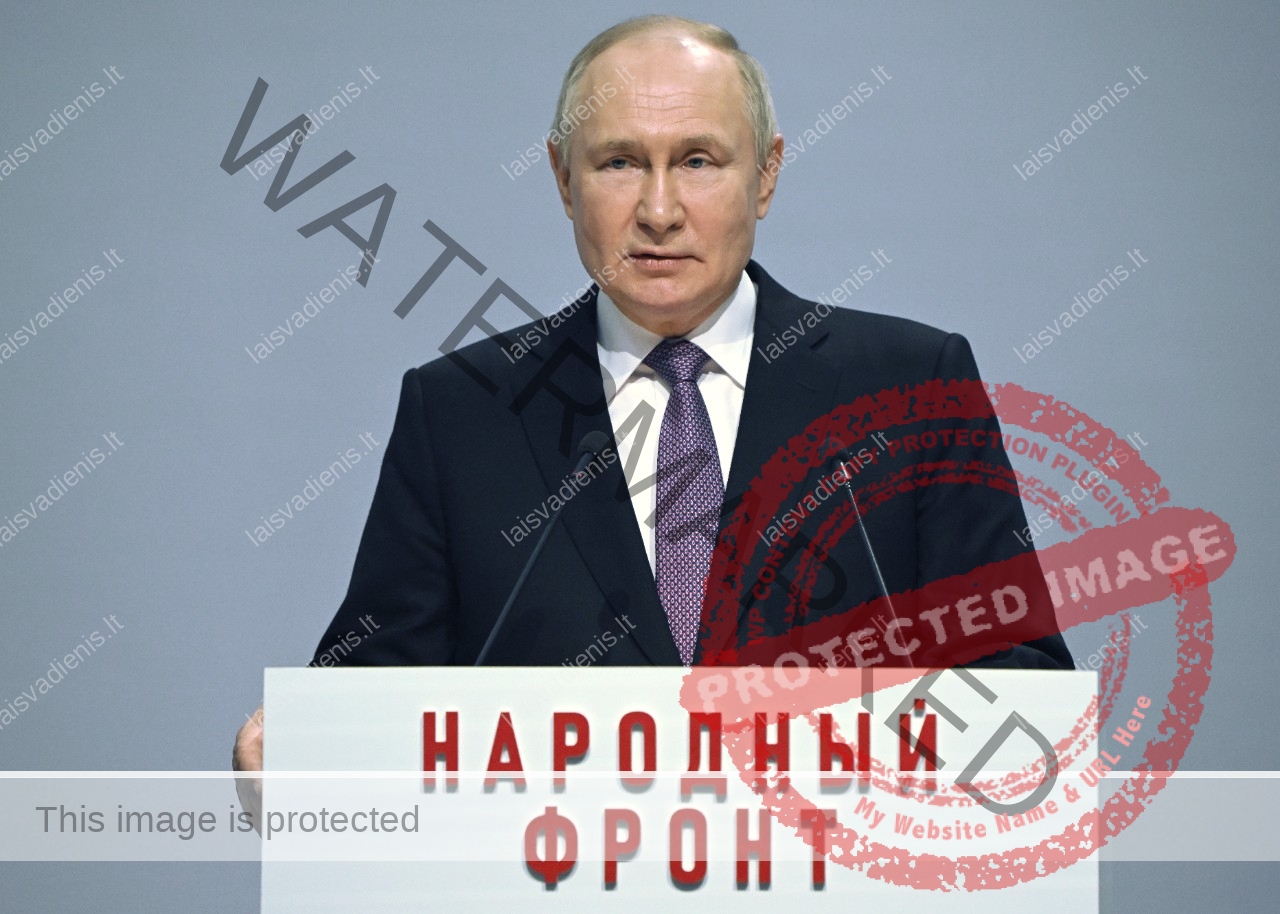 Rusijos prezidentas V. Putinas. ELTA nuotrauka