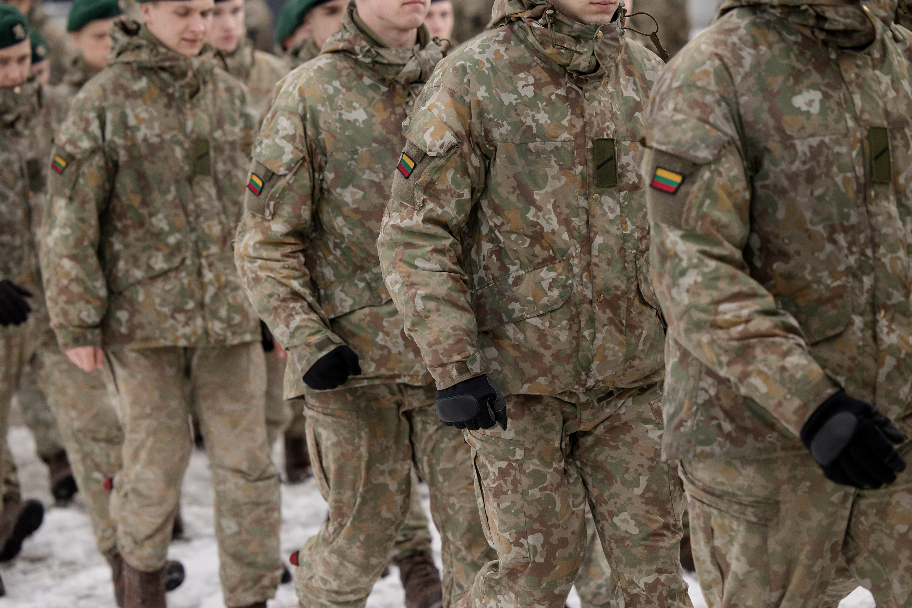 Kalbama apie rezervinę kariuomenę, sudarytą iš maždaug 600 tūkst. karių. ELTA nuotrauka