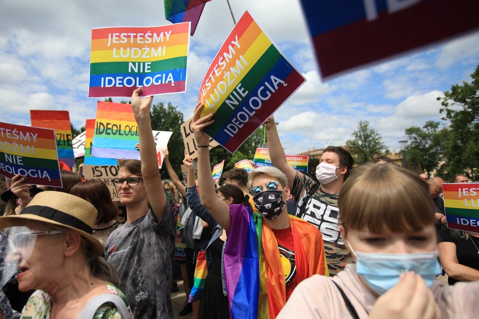LGBT Lenkijoje (nuotr. SCANPIX)
