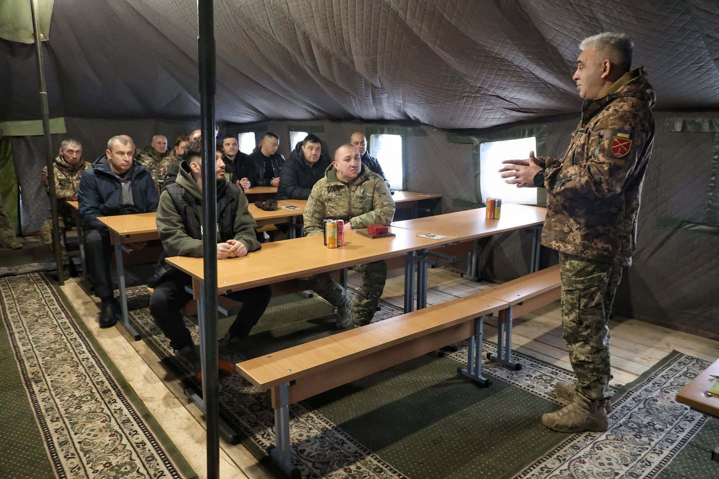 Karas Ukrainoje. Ukrainos kariai.<br>Zuma Press/Scanpix nuotr.
