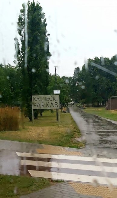 Kaune lietus (nuotr. iš „Facebook“ grupės „Orų entuziastai“)