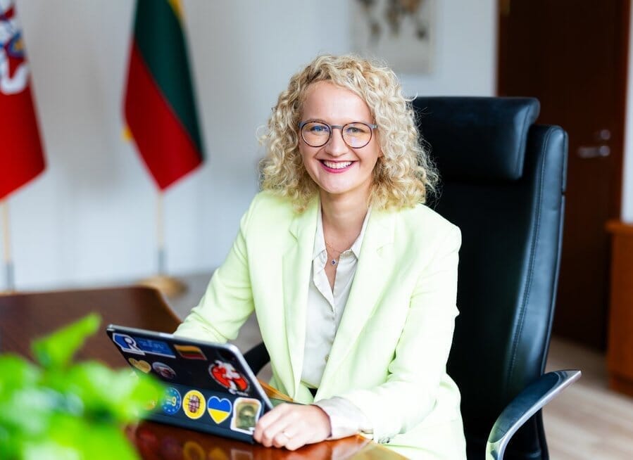 Lietuvos Respublikos ekonomikos ir inovacijų ministerijos ministrė Aušrinė Armonaitė (Gretos Skaraitienės BNS nuotrauka)