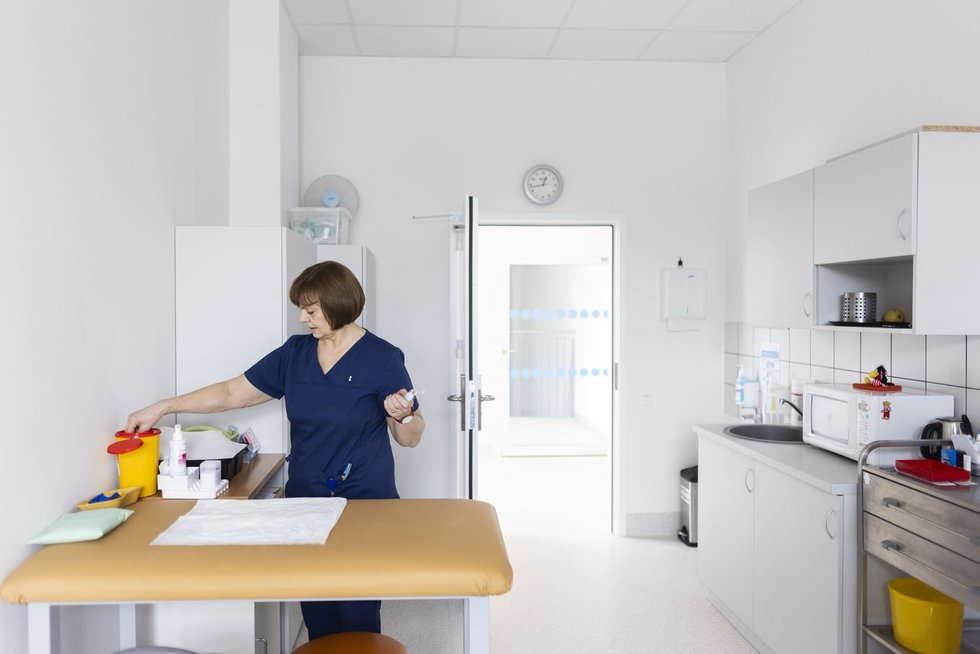 VUL Santaros klinikų Vaikų ligų dienos stacionaras (Irmantas Gelūnas/ BNS nuotr.)