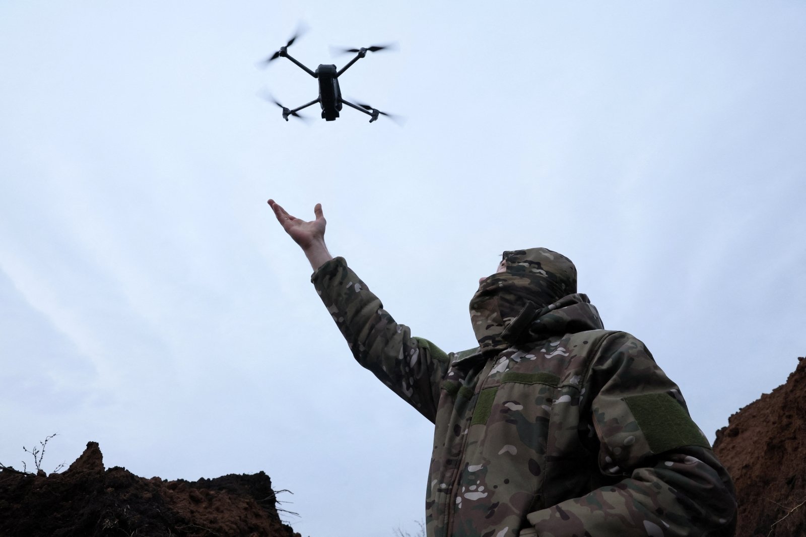 Dronai Ukrainoje