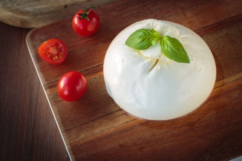 Burrata receptai