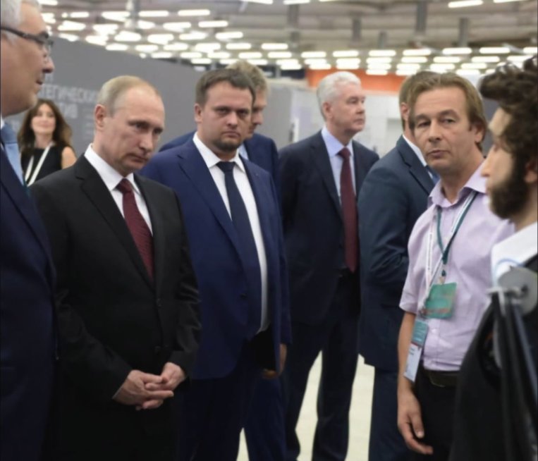 Kirill Volynchik ir Vladimiras Putinas (nuotr. stop kadras)