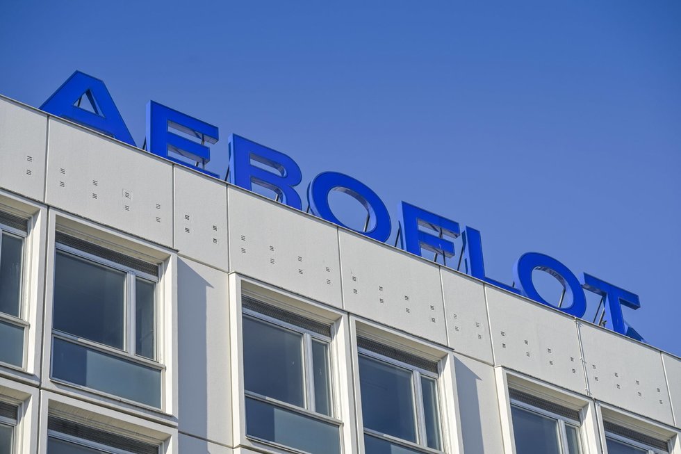 Rusijos oro transporto bendrovė „Aeroflot“ (nuotr. SCANPIX)