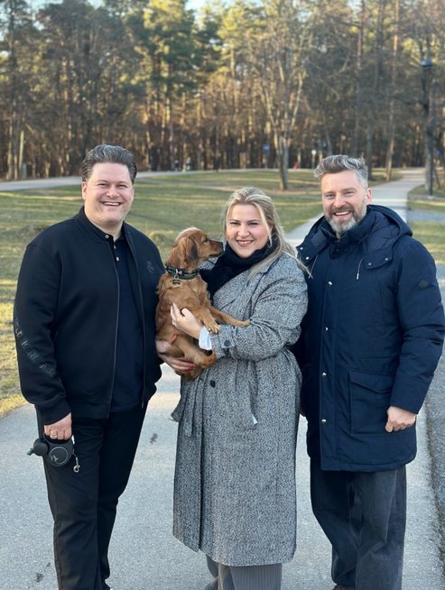 Merūnas ir Erika Vitulskiai, Paulius Kaupelis Merūnas ir Erika Vitulskiai, Paulius Kaupelis