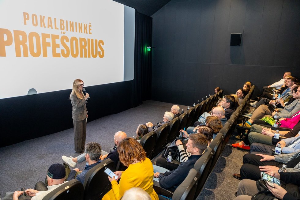 „Pokalbininkė ir Profesorius“ (nuotr. pranešimo spaudai)