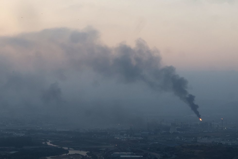 Iranas raketomis atakavo Izraelį (nuotr. SCANPIX)