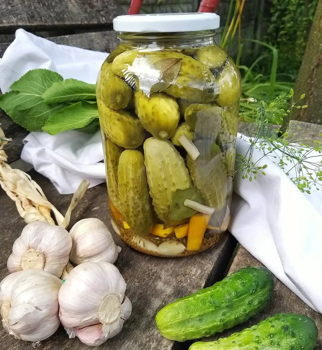 Marinuoti agurkai su actu pagal Editą Mildažytę