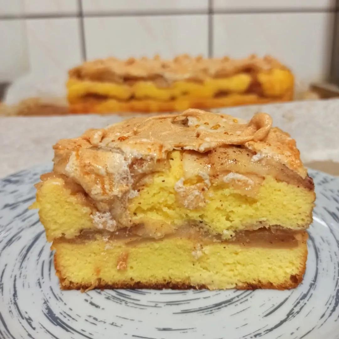 Drėgnas obuolių pyragas su kokosų miltais, be gliuteno
