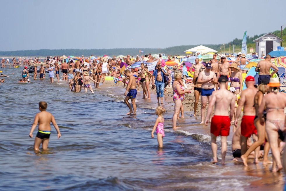 Poilsiautojai (Fotodiena/ Viltė Domkutė)