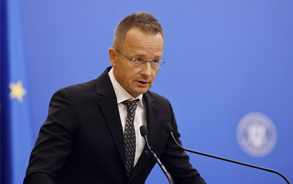Péteris Szijjártó (nuotr. Elta)
