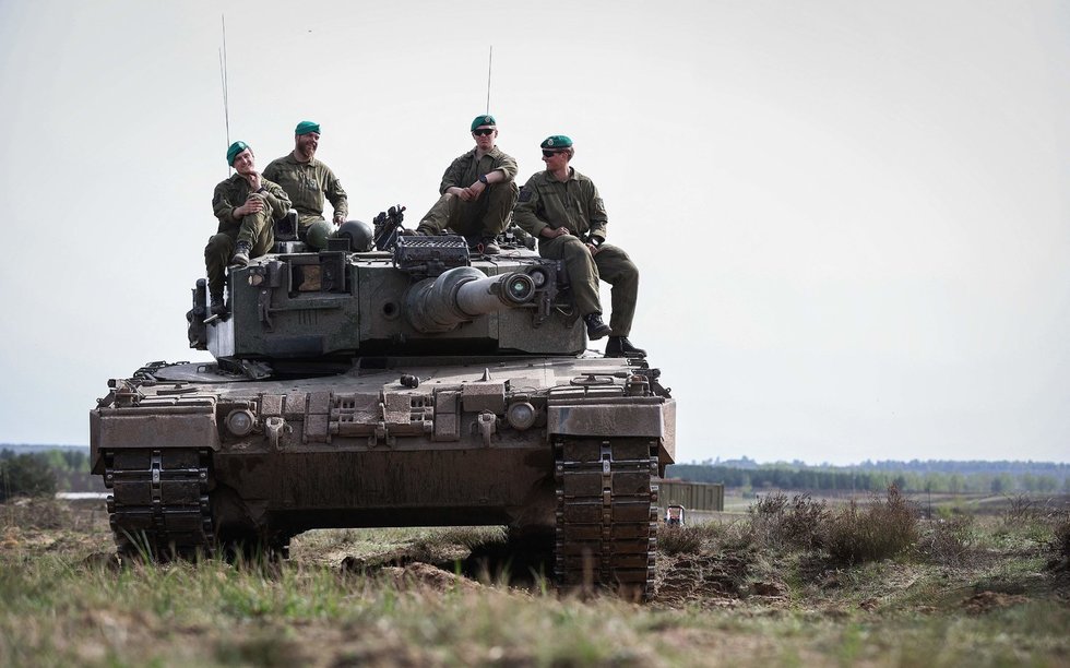Leopard 2 (nuotr. SCANPIX)
