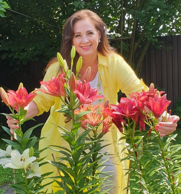 Liveta Kazlauskienė įsileido į savo kiemą (nuotr. asm. archyvo)