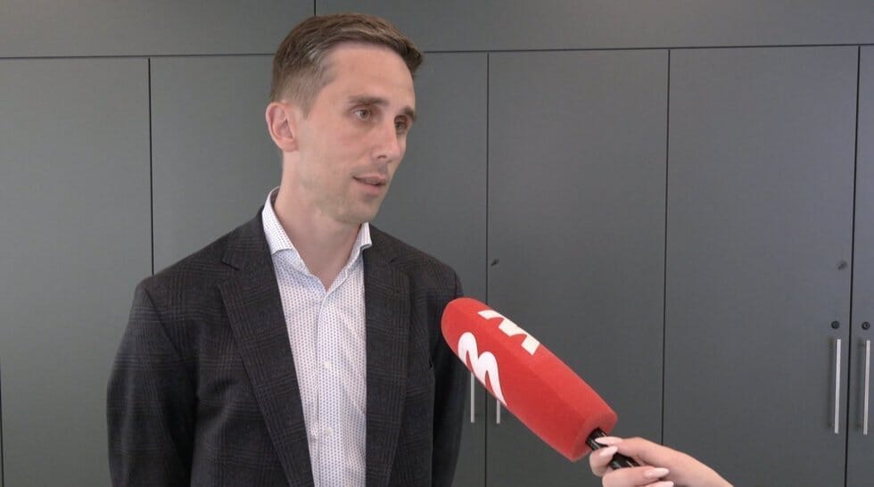 „SEB“ ekonomistas Tadas Povilauskas (nuotr. stop kadras)