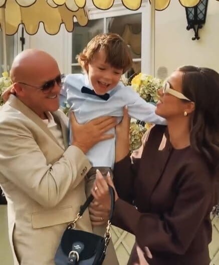 Ramūnas Rudokas su žmona Justina (nuotr. Instagram)