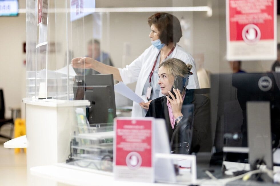 Medikai ir pacientai (BNS foto)