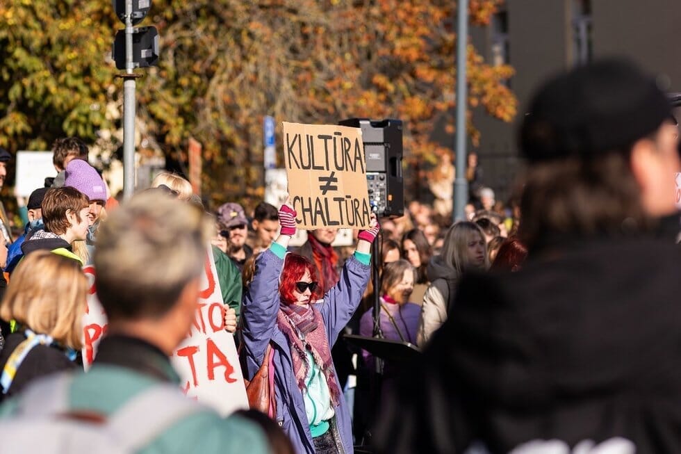  Kultūros bendruomenės protestas prieš kandidatą į kultūros ministrus