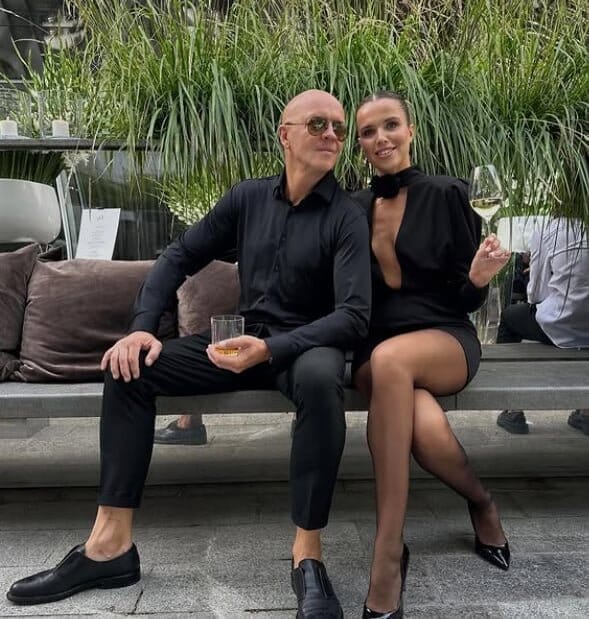 Ramūnas Rudokas su žmona Justina (nuotr. Instagram)