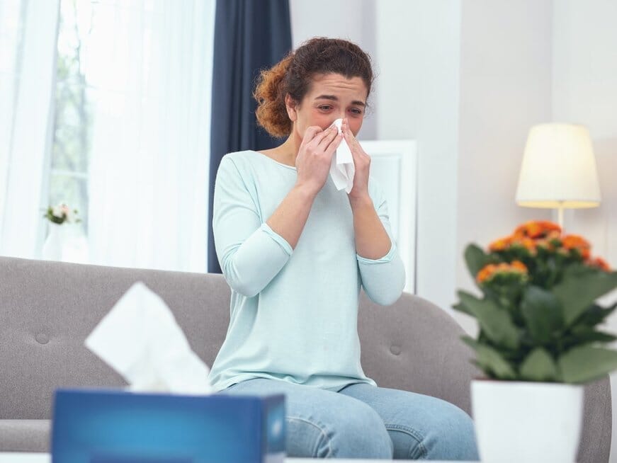 Sloga, peršalimas, asociatyvi nuotr. (nuotr. 123rf.com)