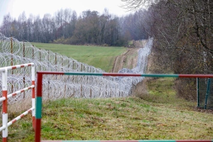 Lietuvos pasienis su Rusija (Teodoras Biliūnas/ BNS nuotr.)