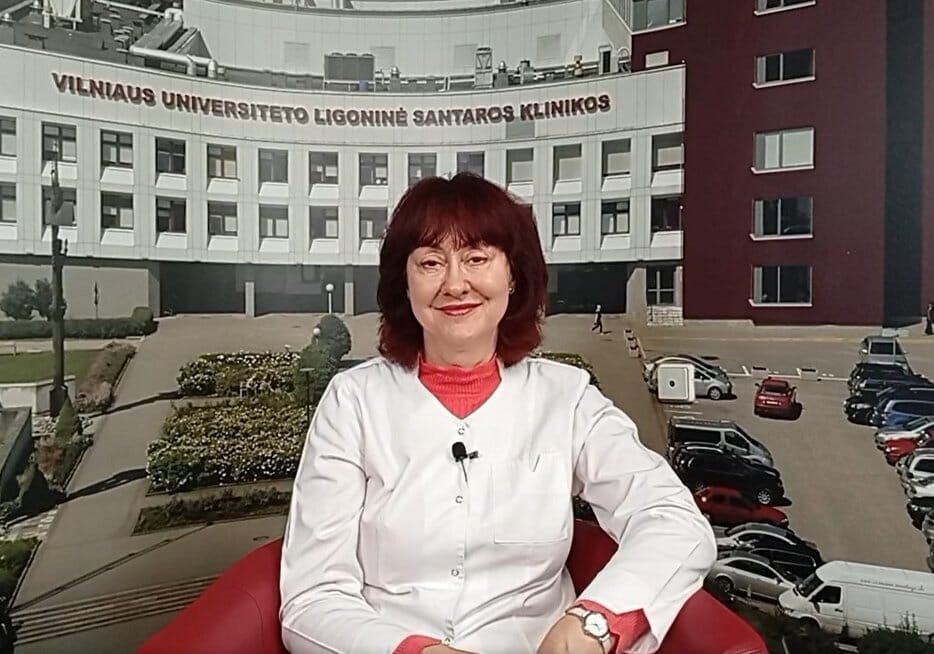 Odilija Rudzevičienė (nuotr. stop kadras)