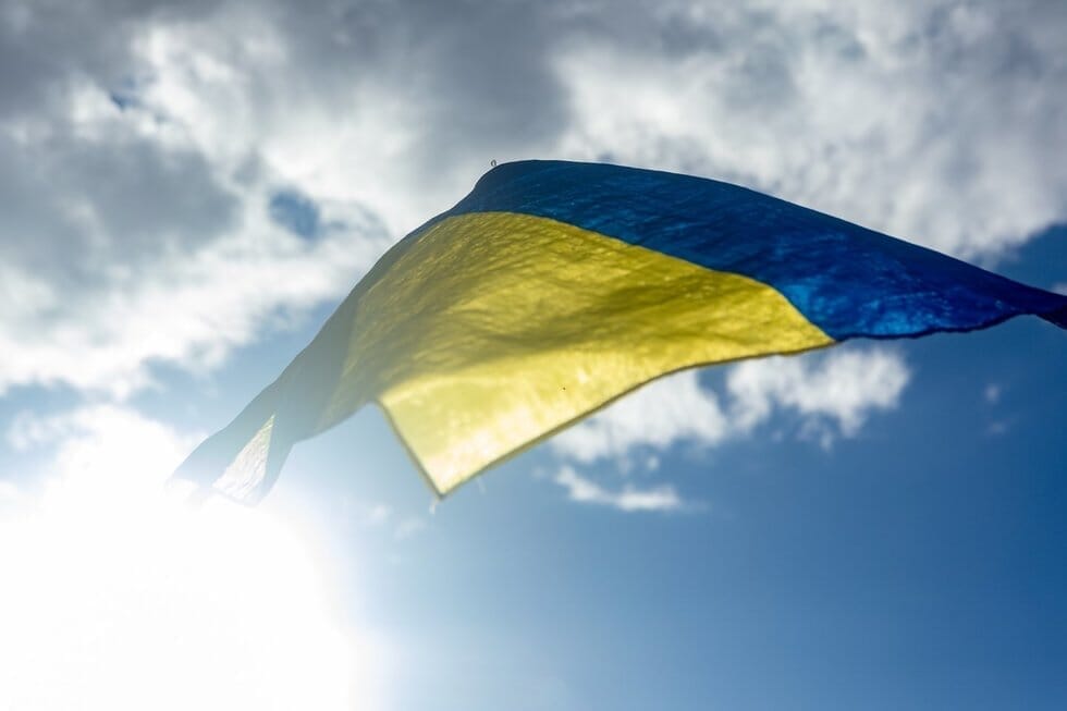 Ukrainos vėliava (nuotr. SCANPIX)