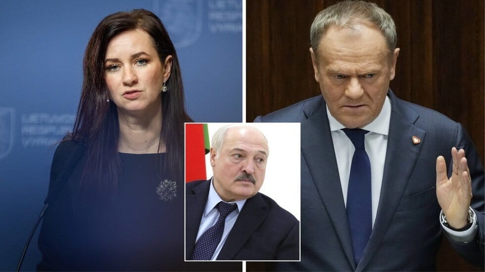 Inga Ruginienė, Aleksandras Lukašenka ir Donaldas Tuskas (tv3.lt koliažas) Inga Ruginienė, Aleksandras Lukašenka ir Donaldas Tuskas (tv3.lt koliažas)
