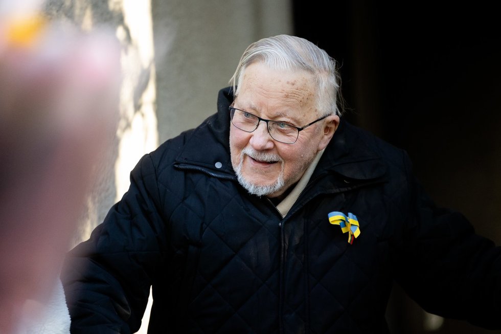 Vytautas Landsbergis švenčia 92-ąjį gimtadienį BNS Foto