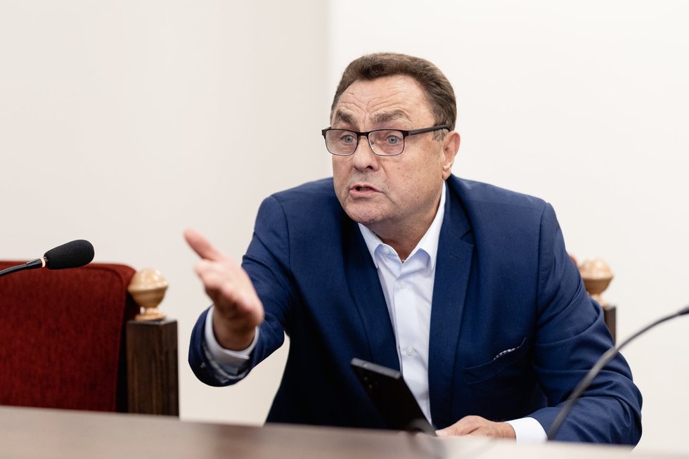 Petras Gražulis (Lukas Balandis/ BNS nuotr.)