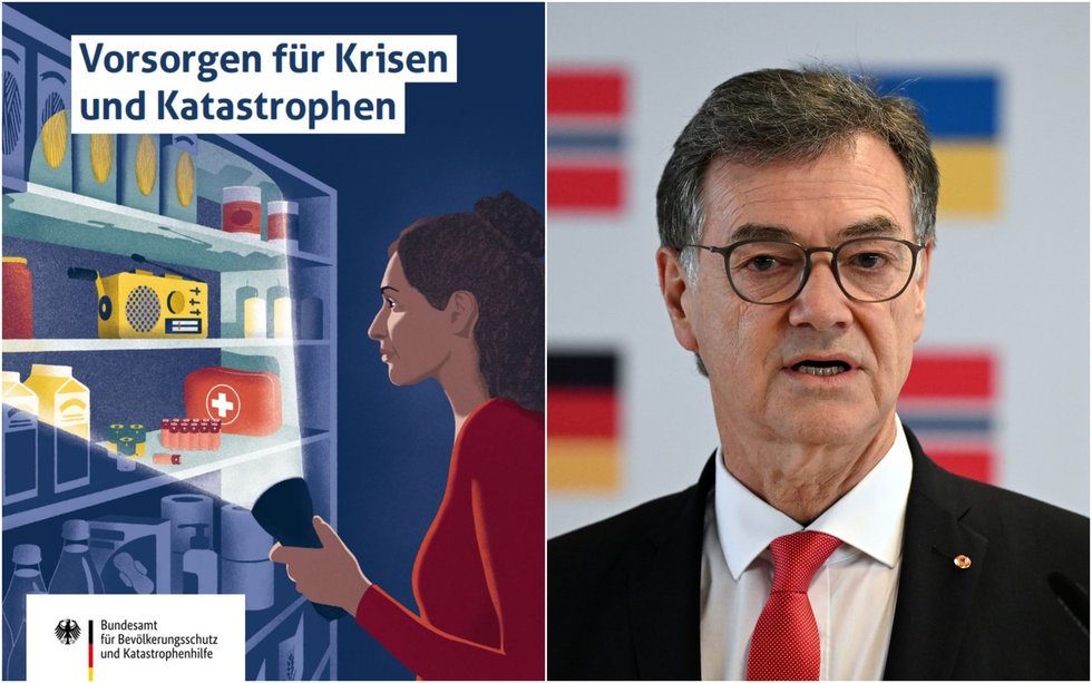 Vokietija atnaujino rekomendacijas krizės atveju (nuotr. SCANPIX) tv3.lt fotomontažas Vokietija atnaujino rekomendacijas krizės atveju (nuotr. SCANPIX) tv3.lt fotomontažas