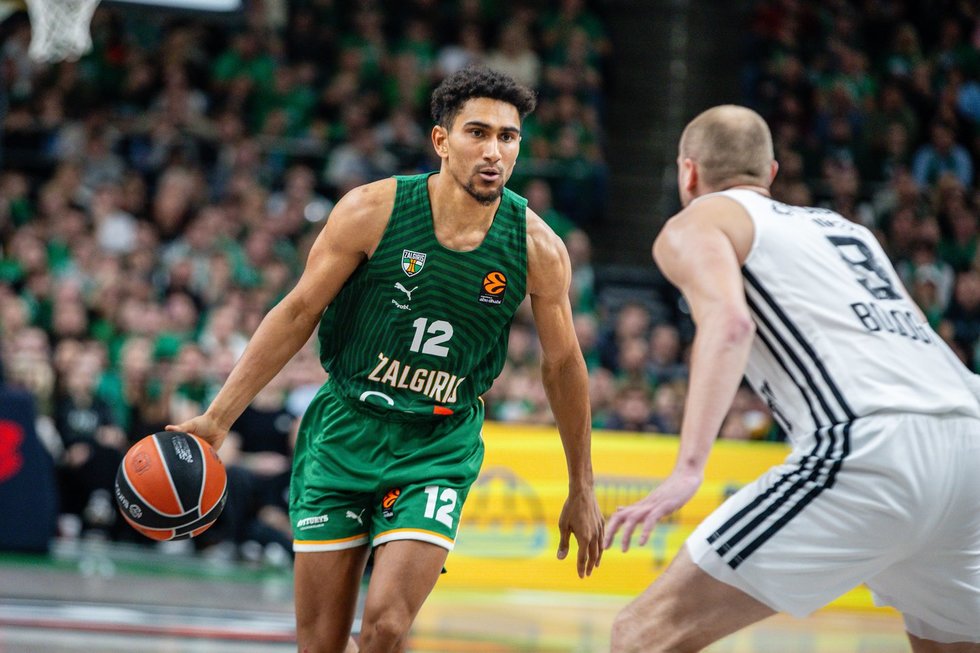 Kauno „Žalgiris“ – Bolonijos „Virtus“ (Erikas Ovčarenko/ BNS nuotr.)