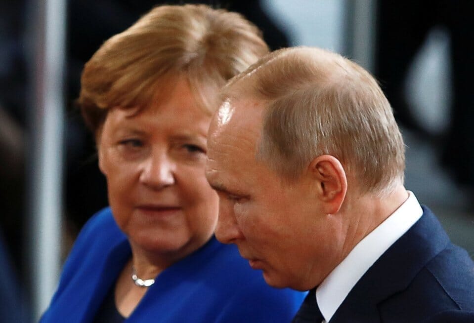 Angela Merkel gina ryšius su Rusija (nuotr. SCANPIX)