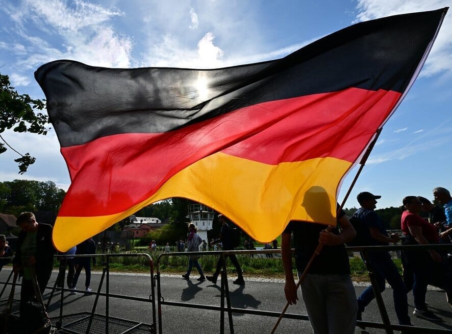 Vokietijos vėliava (nuotr. SCANPIX)