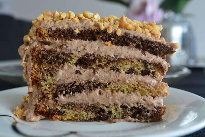 Šokoladinis karamelinis tortas