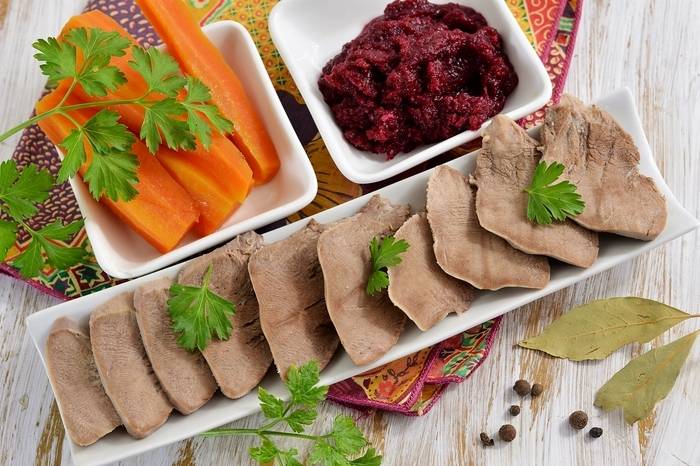 Virtas kiaulienos liežuvis