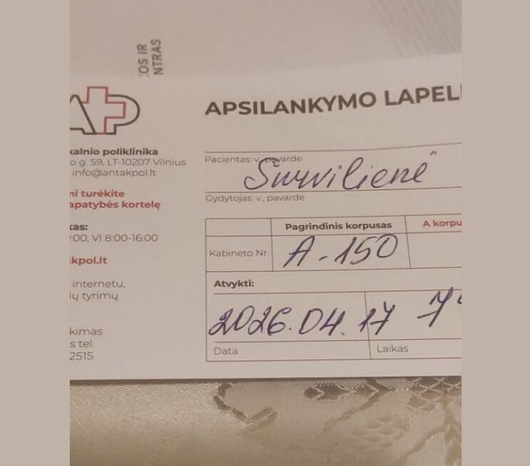 Moteris pratrūko, kai išvydo, kada pateks pas gydytoją: „Man po traumos laukti pusę metų?!“ (nuotr. facebook.com)