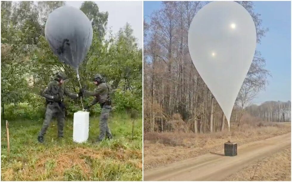 Kontrabandinių meteorologinių balionų perėmimas (tv3.lt fotomontažas) Kontrabandinių meteorologinių balionų perėmimas (tv3.lt fotomontažas)