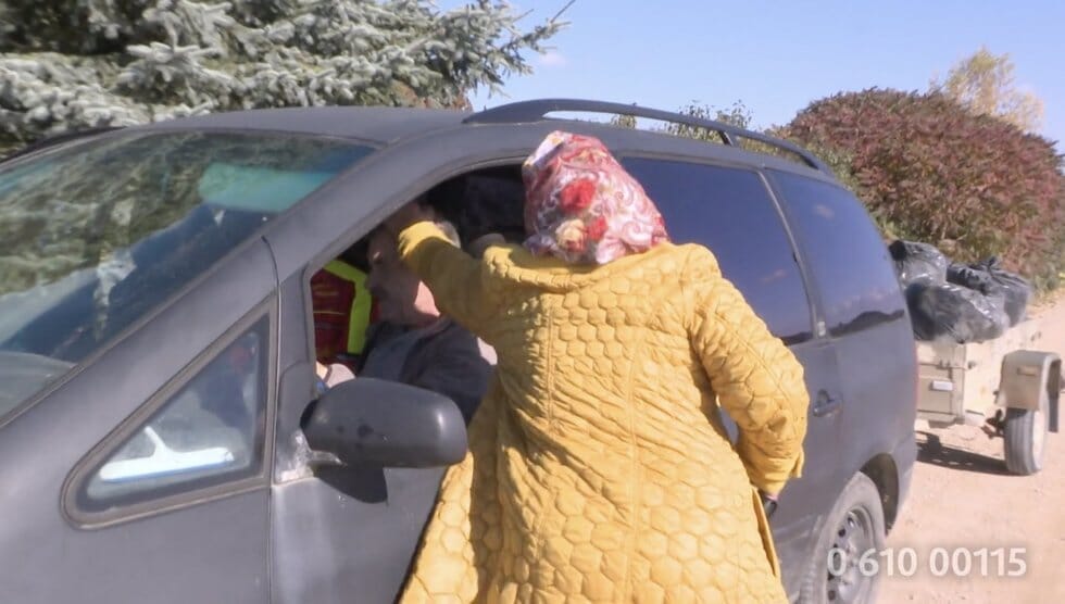 Verutė puola Stasį (nuotr. stop kadras)