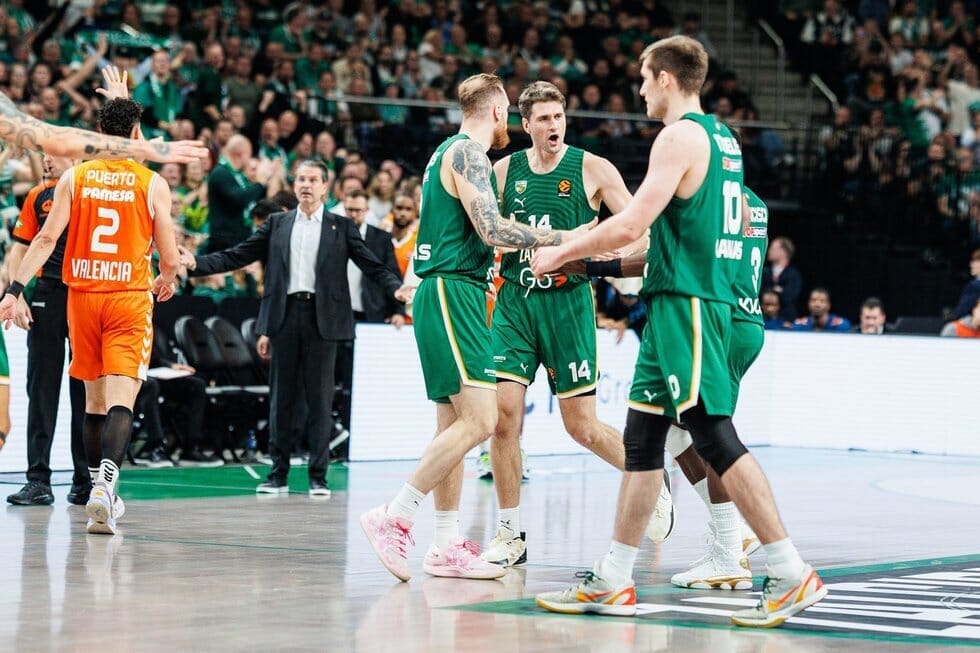 Kauno „Žalgiris“ – „Valencia“ (Erikas Ovčarenko/ BNS nuotr.)