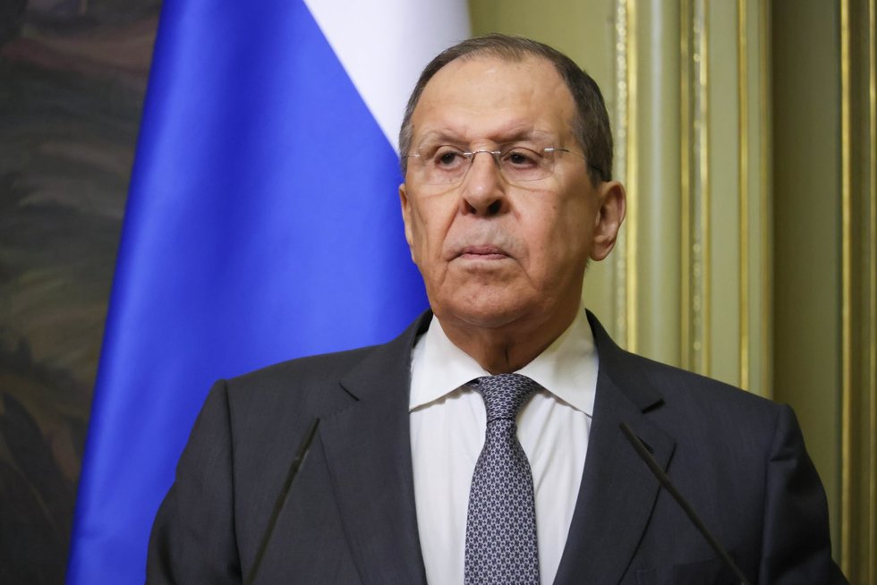 Lavrovas pratrūko: Lietuva, Latvija ir Estija – chuliganai, kurie iš Rusijos ir Baltarusijos atiminėja sumuštiniusinėja sumuštinius (nuotr. SCANPIX) Lavrovas pratrūko: Lietuva, Latvija ir Estija – chuliganai, kurie iš Rusijos ir Baltarusijos atiminėja sumuštiniusinėja sumuštinius (nuotr. SCANPIX)