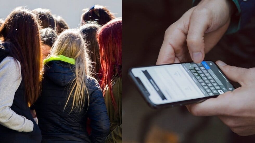 Mobilieji telefonai mokyklose (tv3.lt koliažas)