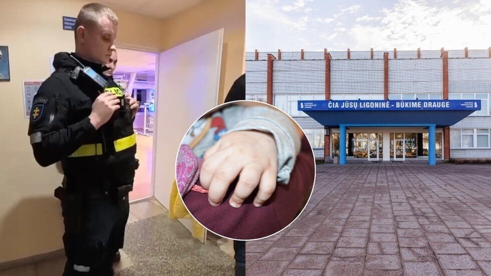 Klaipėdos ligoninėje – Vaiko teisių tarnybos apsilankymas (tv3.lt koliažas)