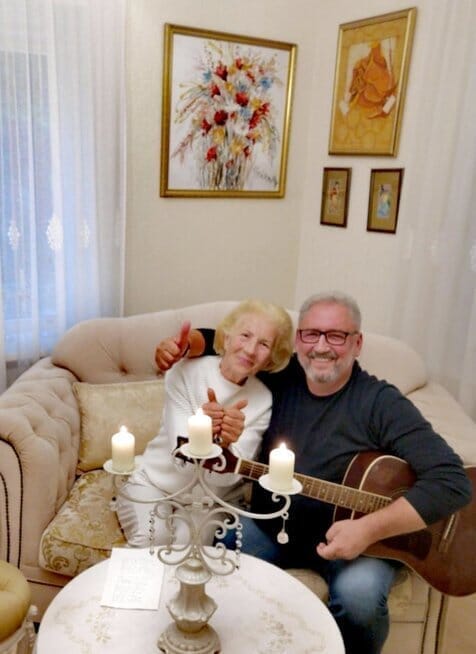 Mečislovas Subelis ir Dalia Teišerskytė (nuotr. asm. archyvo)