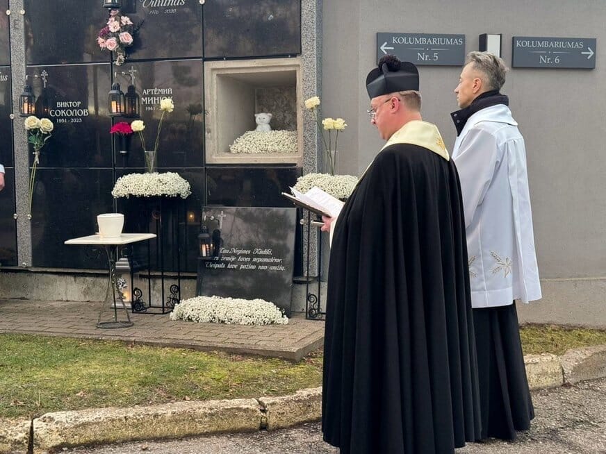 Negimusių kūdikių laidotuvės Klaipėdoje (nuotr. pranešimo spaudai) 