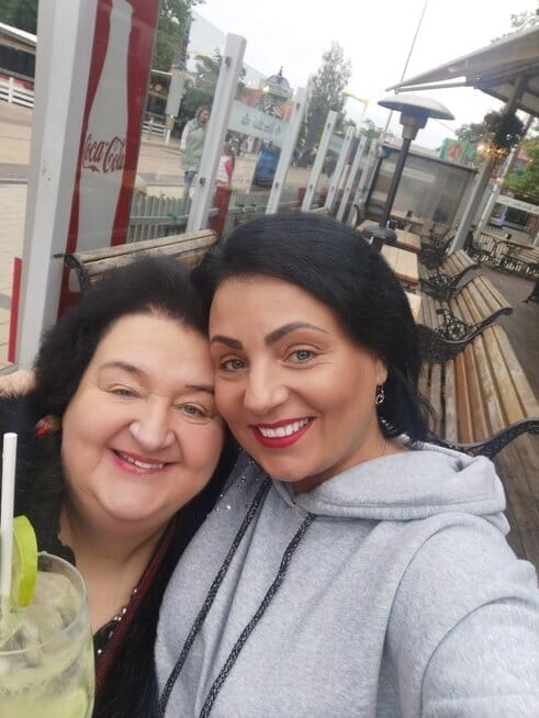 Vitalija Katunskytė su dukra Monika Katunskyte (nuotr. asm. archyvo)