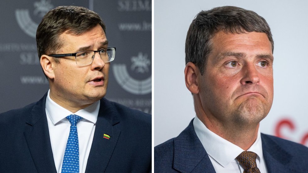 Laurynas Kasčiūnas, Remigijus Žemaitaitis (tv3.lt koliažas)